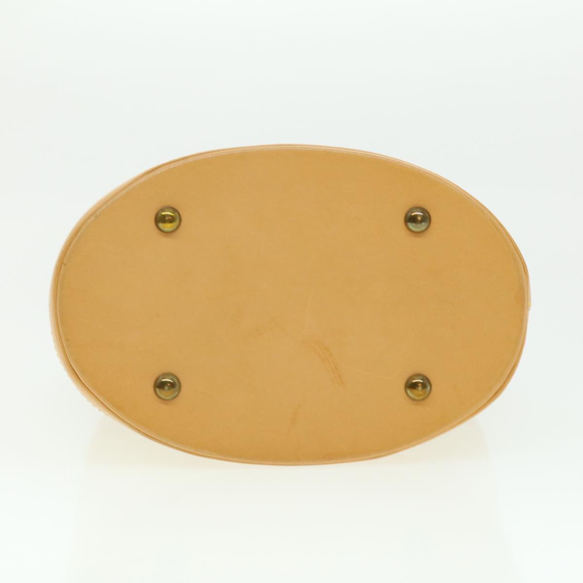LOUIS VUITTON Nomad Bucket PM Shoulder Bag Beige M85001 LV Auth 30531A