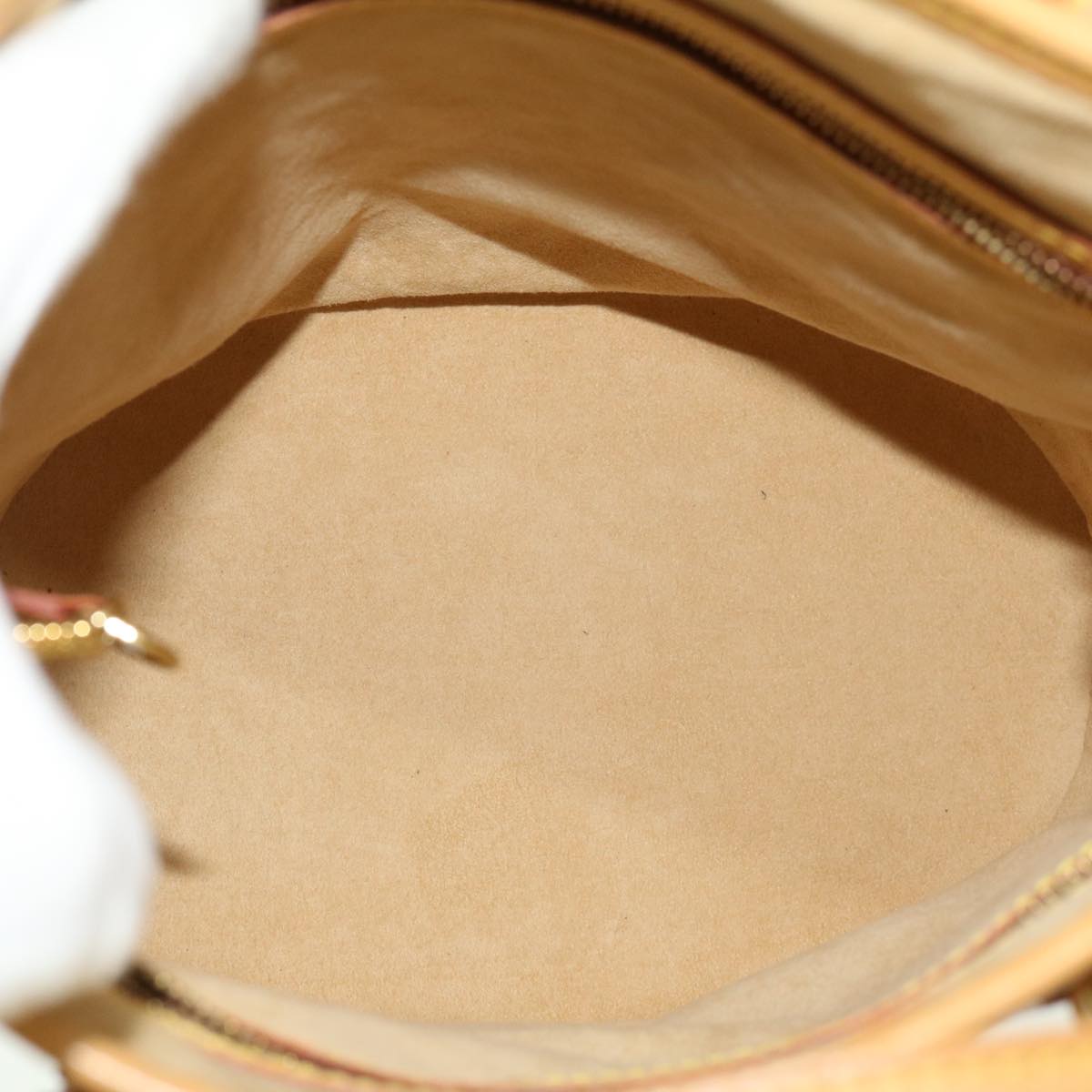 LOUIS VUITTON Nomad Bucket PM Shoulder Bag Beige M85001 LV Auth 30531A