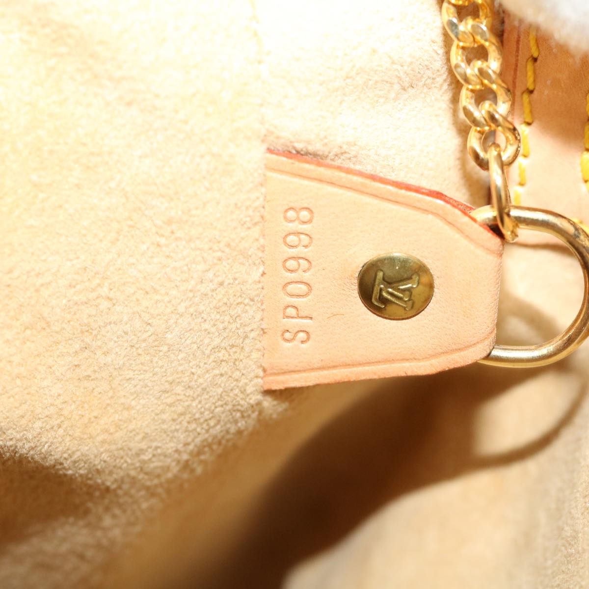 LOUIS VUITTON Nomad Bucket PM Shoulder Bag Beige M85001 LV Auth 30531A