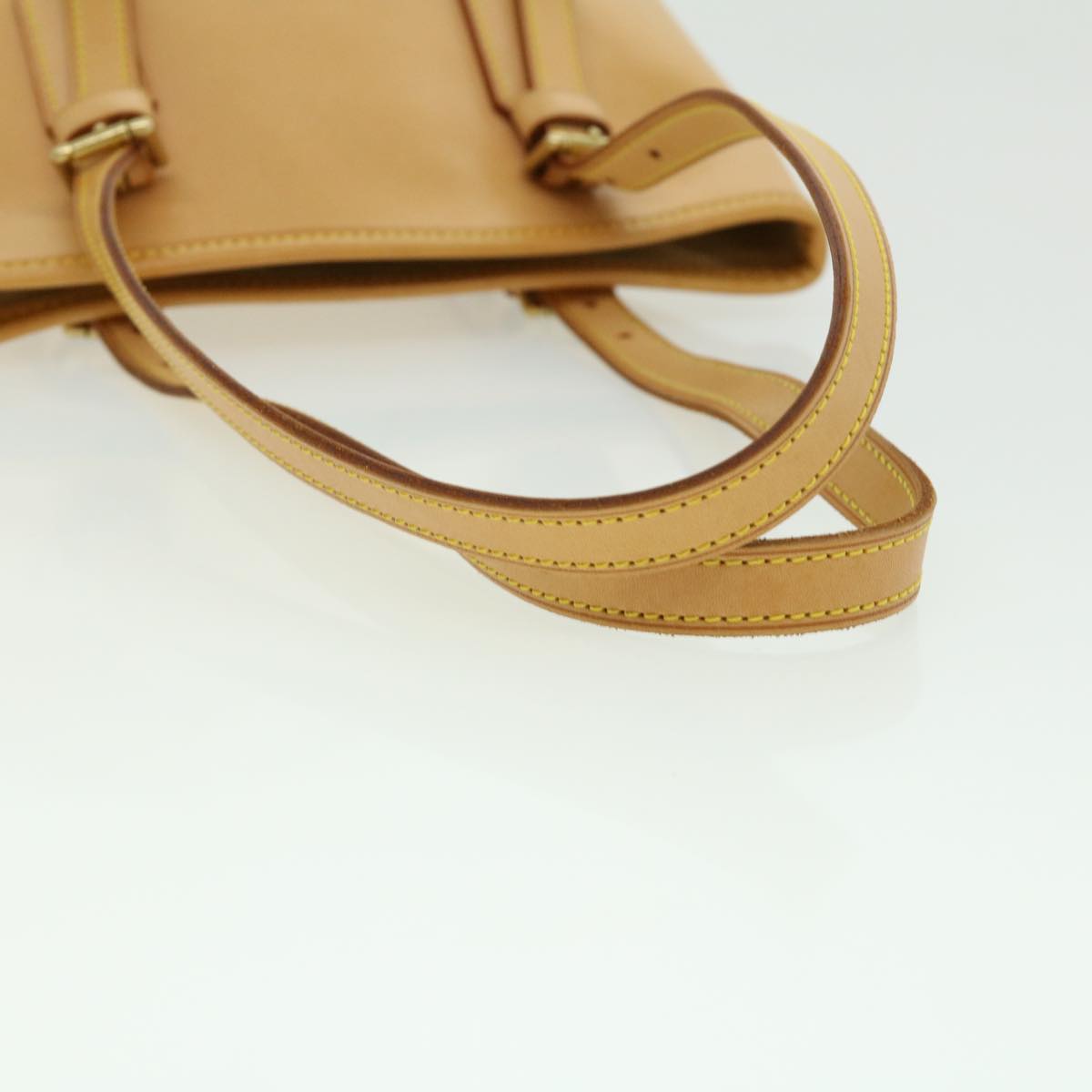 LOUIS VUITTON Nomad Bucket PM Shoulder Bag Beige M85001 LV Auth 30531A