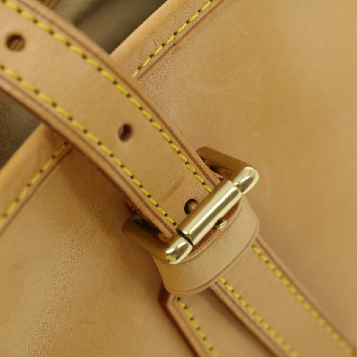 LOUIS VUITTON Nomad Bucket PM Shoulder Bag Beige M85001 LV Auth 30531A