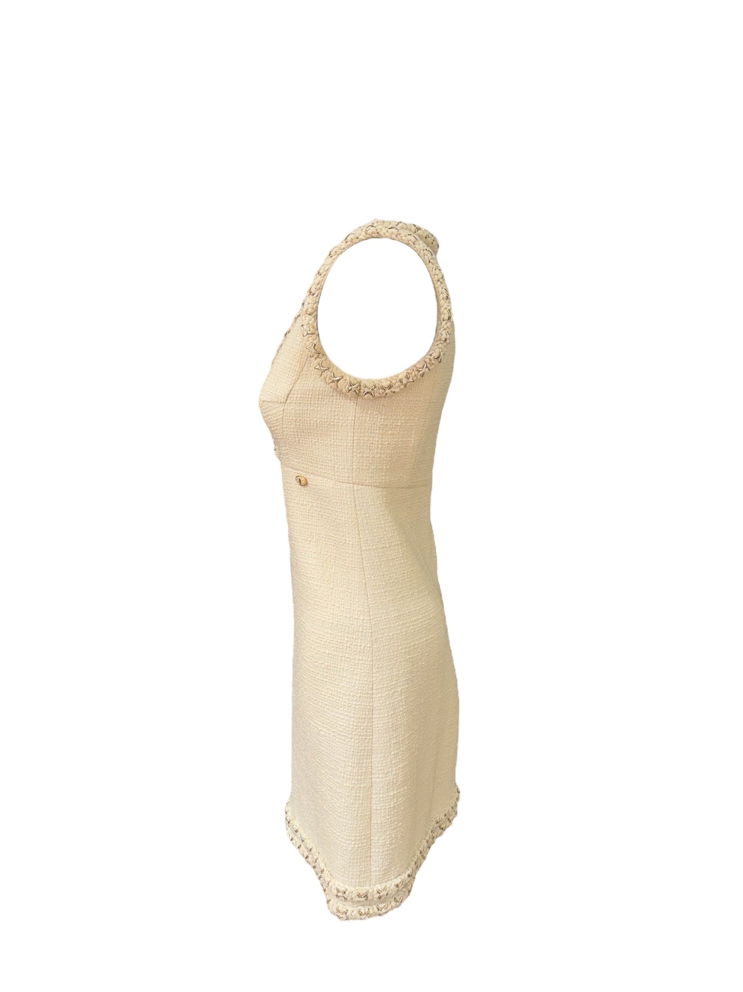 Chanel - Robe en tweed T34