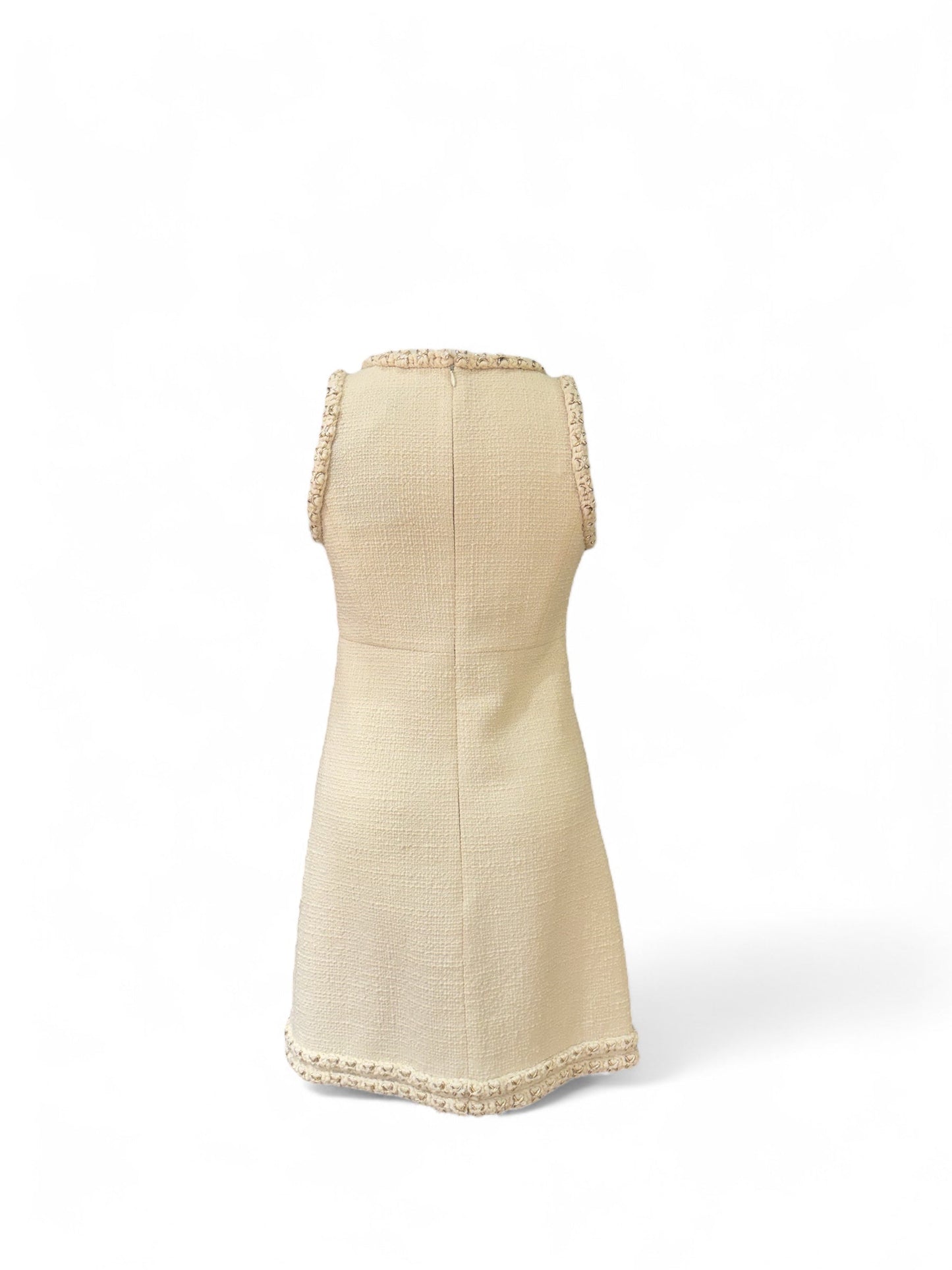 Chanel - Robe en tweed T34