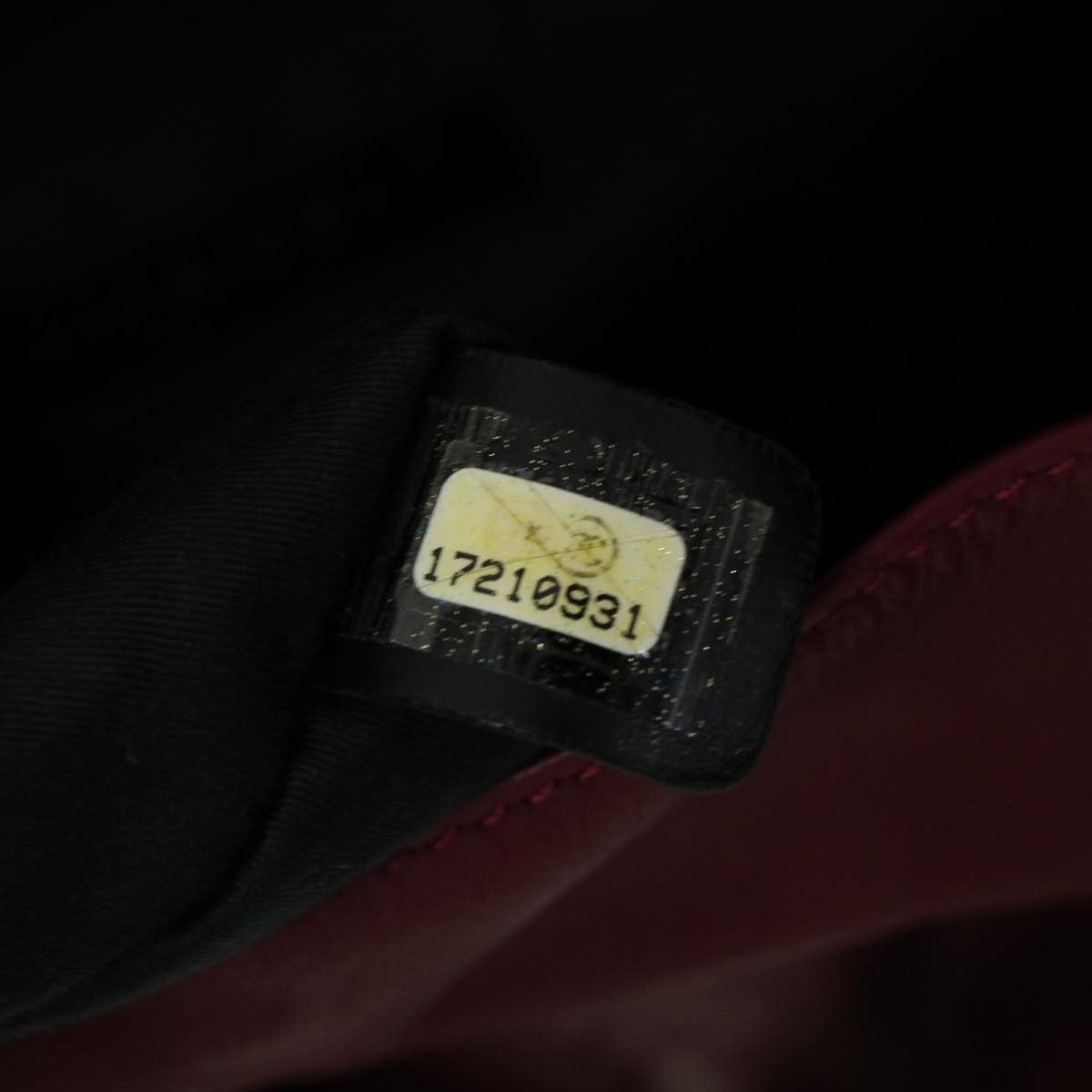 Top Quality Chanel Matelasse Chain Backpack Lamb Skin Bordeaux CC Auth 30736A