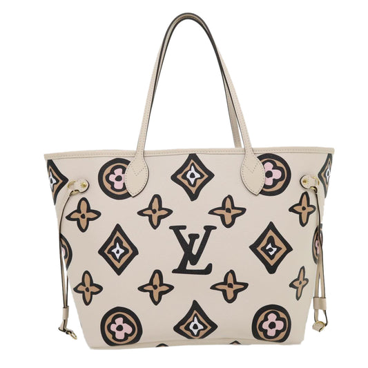 LOUIS VUITTON Monogram Wild at Heart Neverfull MM Tote Bag M45819 Auth 30747A