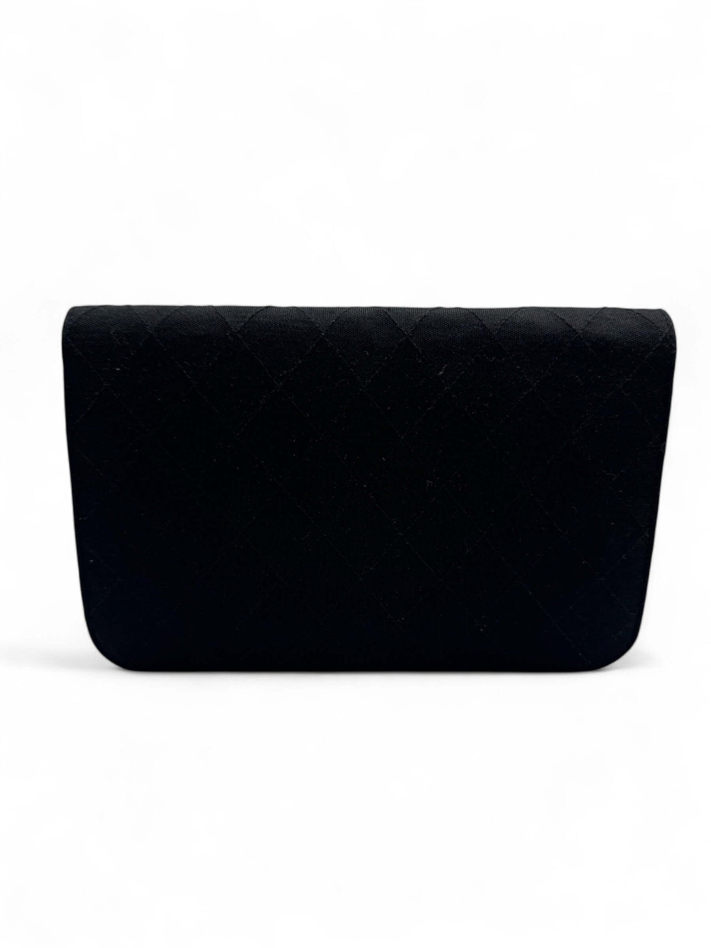 Chanel - Wallet on Chain noir tissu