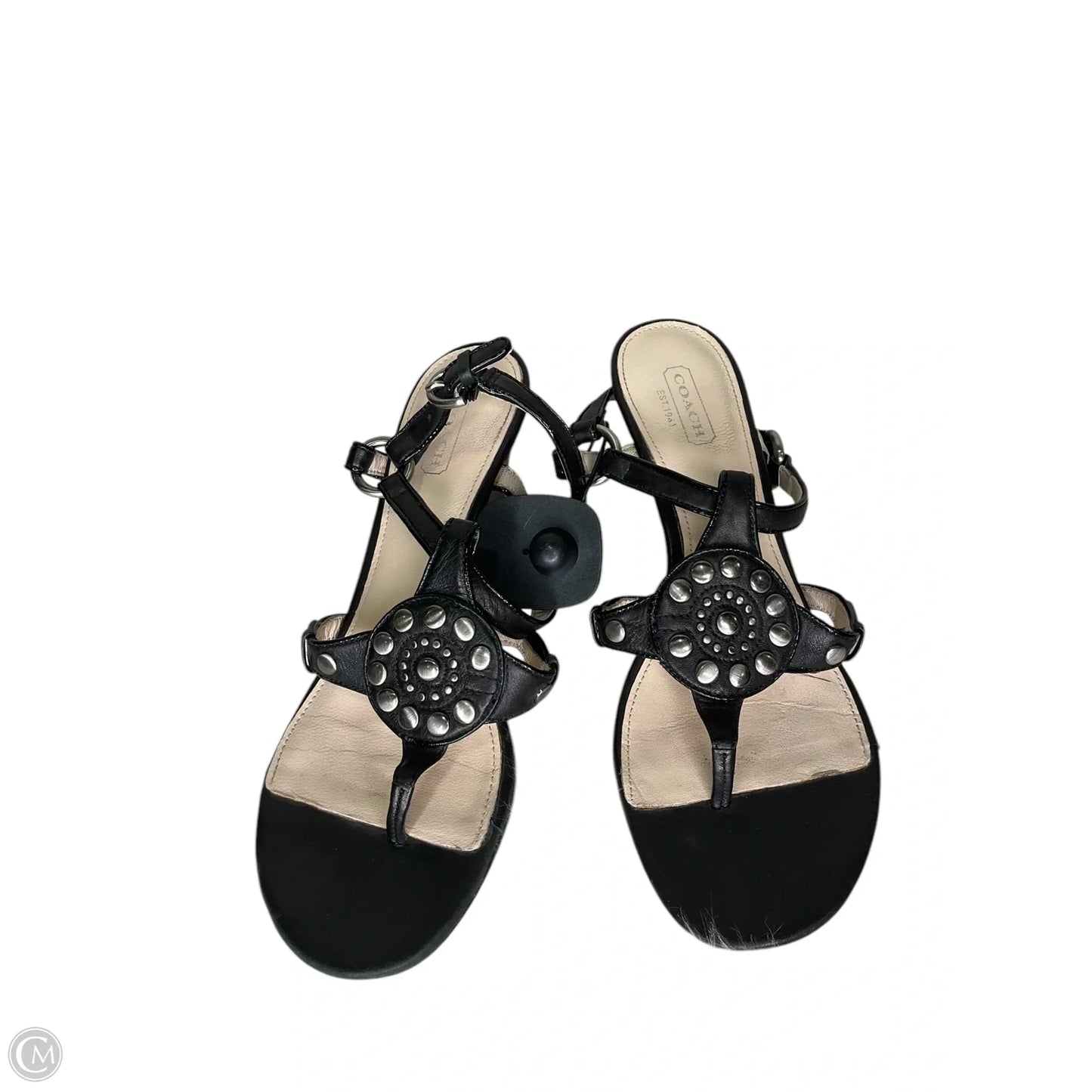 Shoes Designer By Coach In Black, Size: 7.5