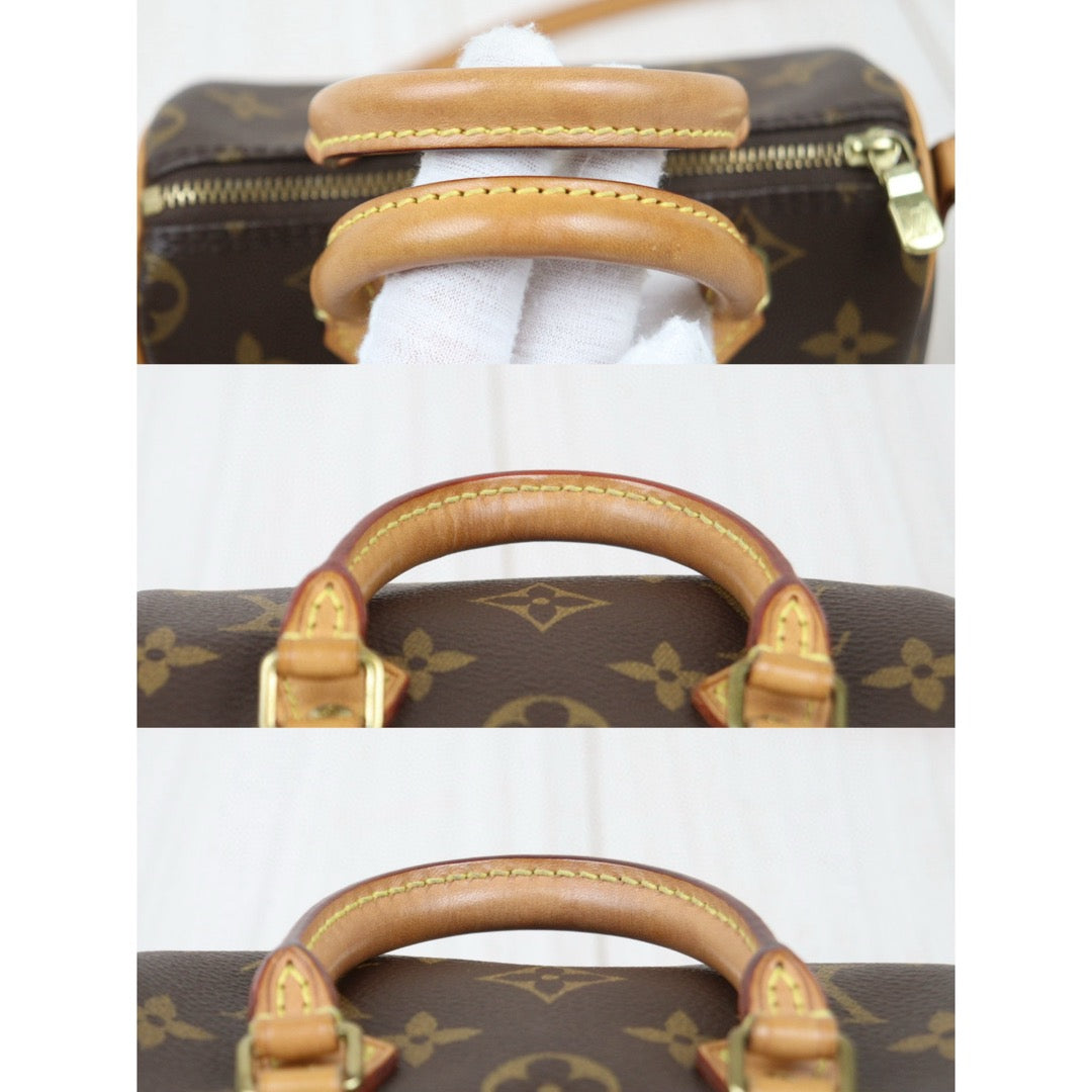 Good ( Rank AB)｜LV Monogram Nano Speedy  Shoulder Bag｜S24112203
