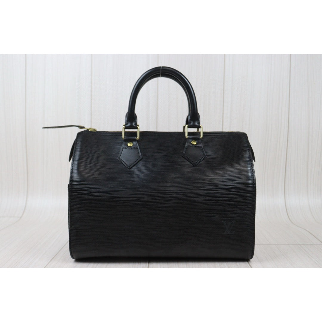 Very Good ( Rank A)｜ LV Epi Speedy 25 Hand Bag Black｜25031812