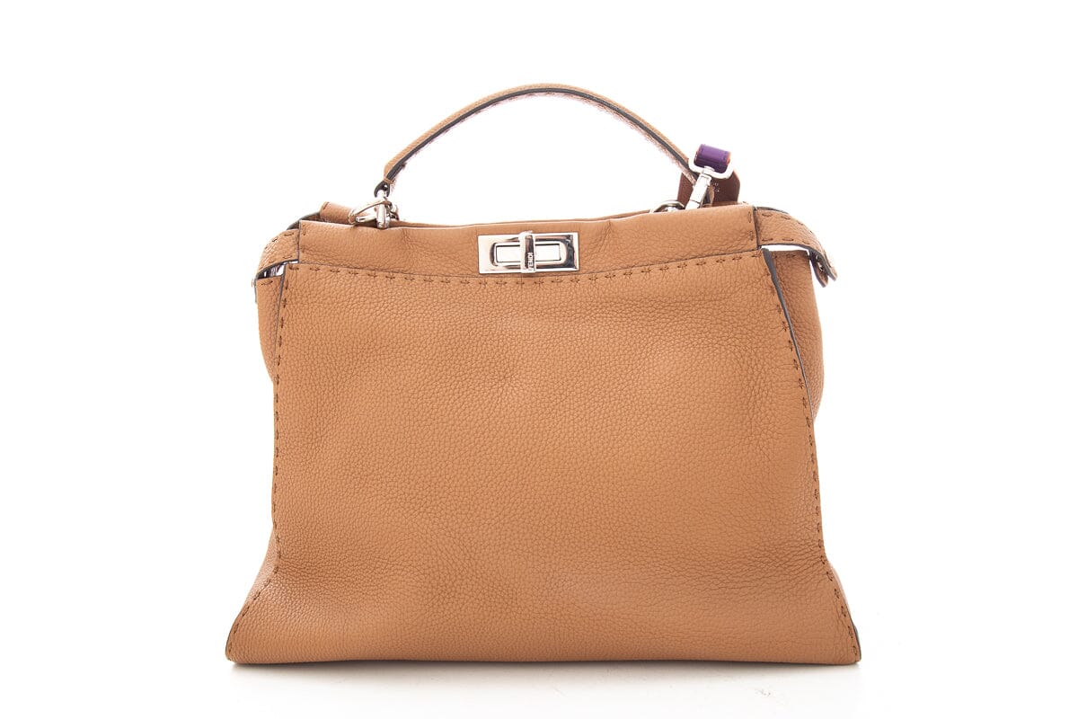 Fendi Brown Peekaboo  Handbag