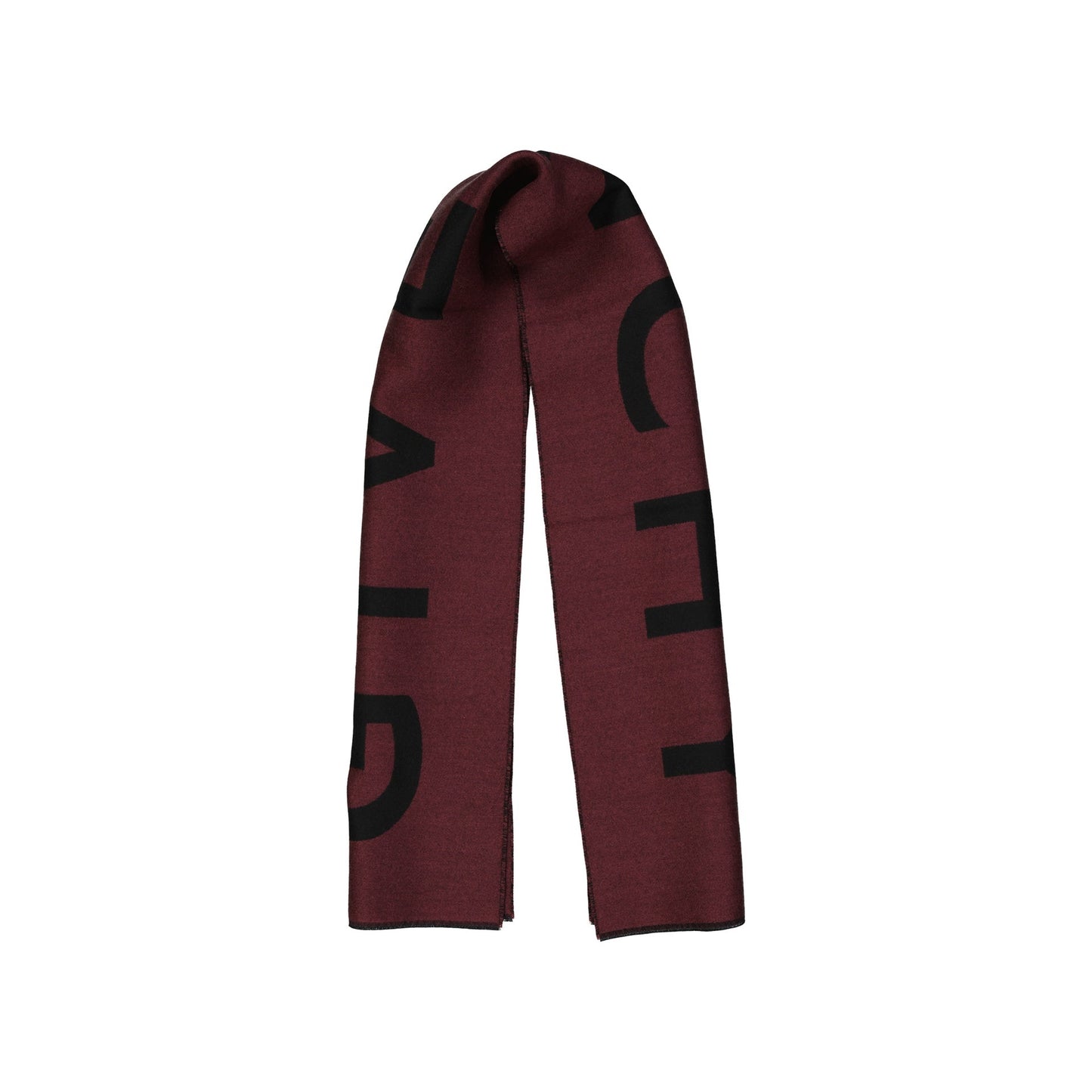 Givenchy Wool Logo Scarf Men