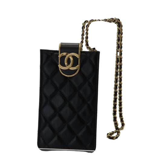 Chanel Coco Mark Lambskin Phone Case