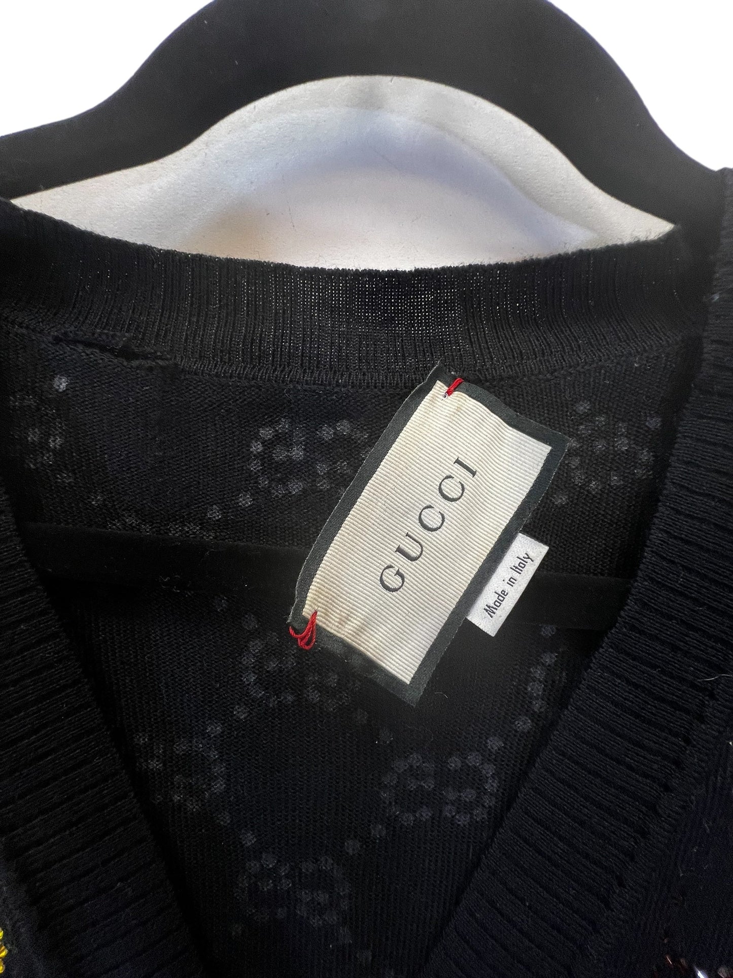 Crossbody Luxury Designer By Gucci, Size: Medium