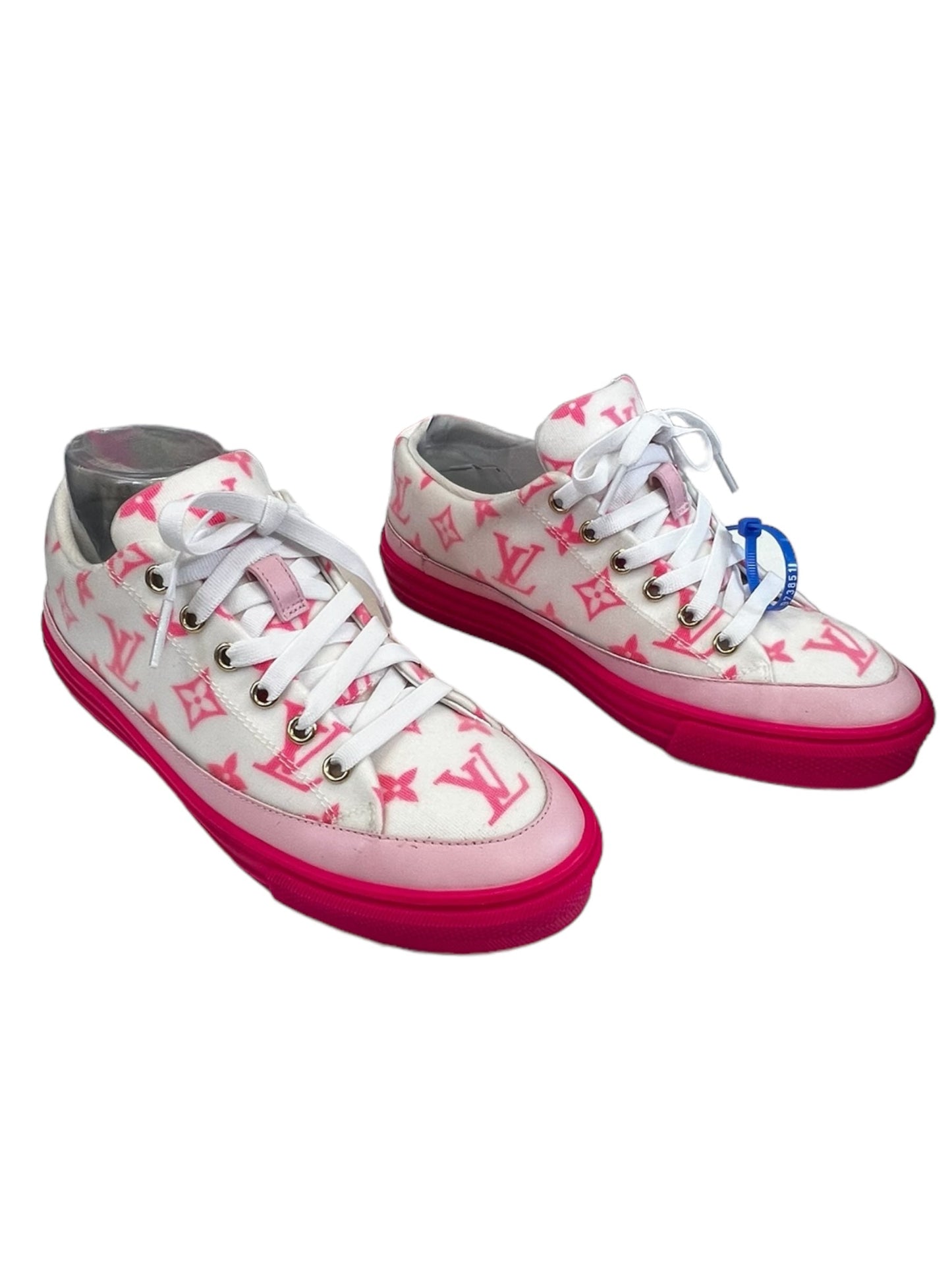 Pink Shoes Luxury Designer Louis Vuitton, Size 7.5