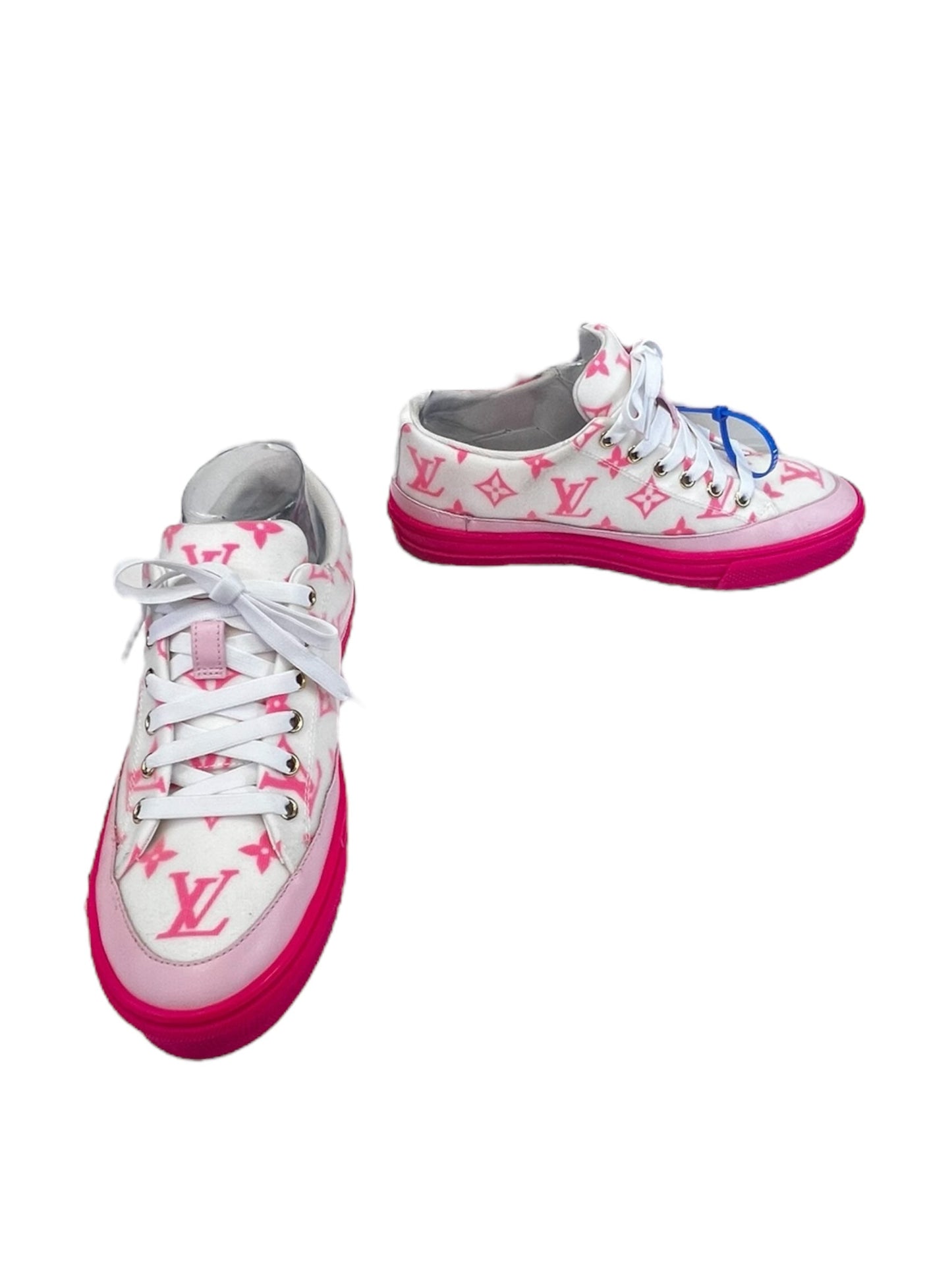 Pink Shoes Luxury Designer Louis Vuitton, Size 7.5