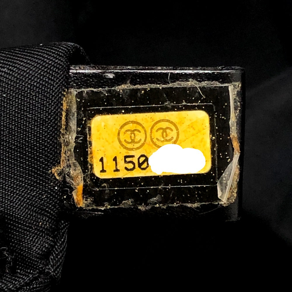 CHANEL Tote Bag A15991 canvas black New Travel Line MM