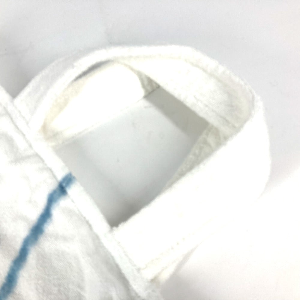 CHANEL Tote Bag pile white Beach bag logo