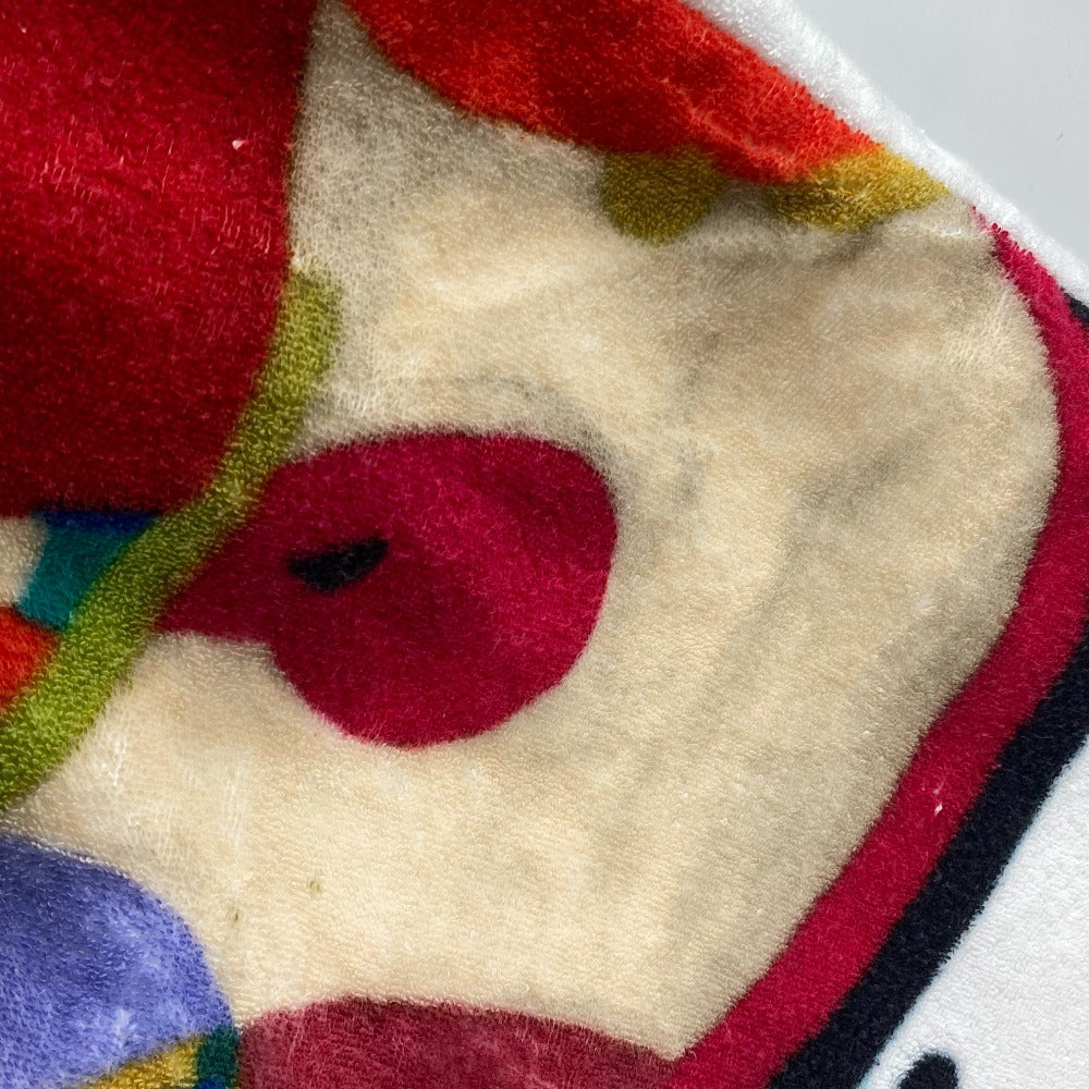 CHANEL Tote Bag pile white Beach bag logo