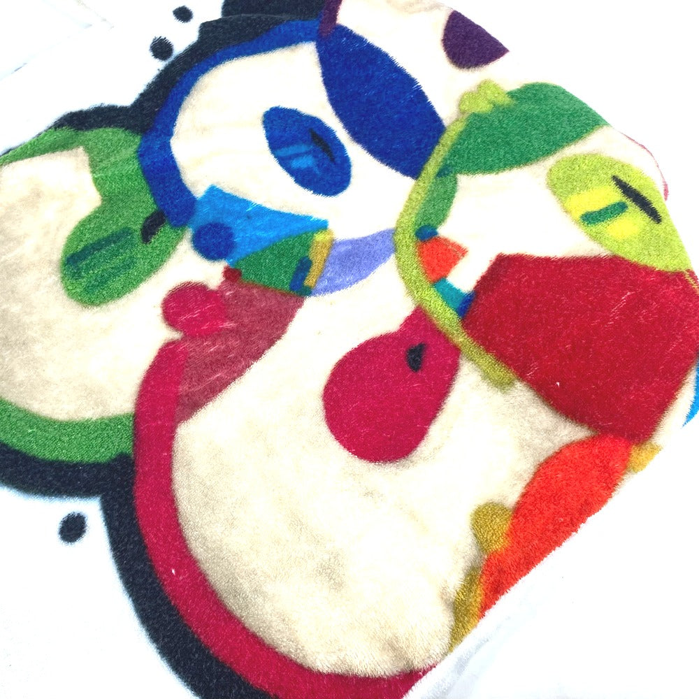 CHANEL Tote Bag pile white Beach bag logo