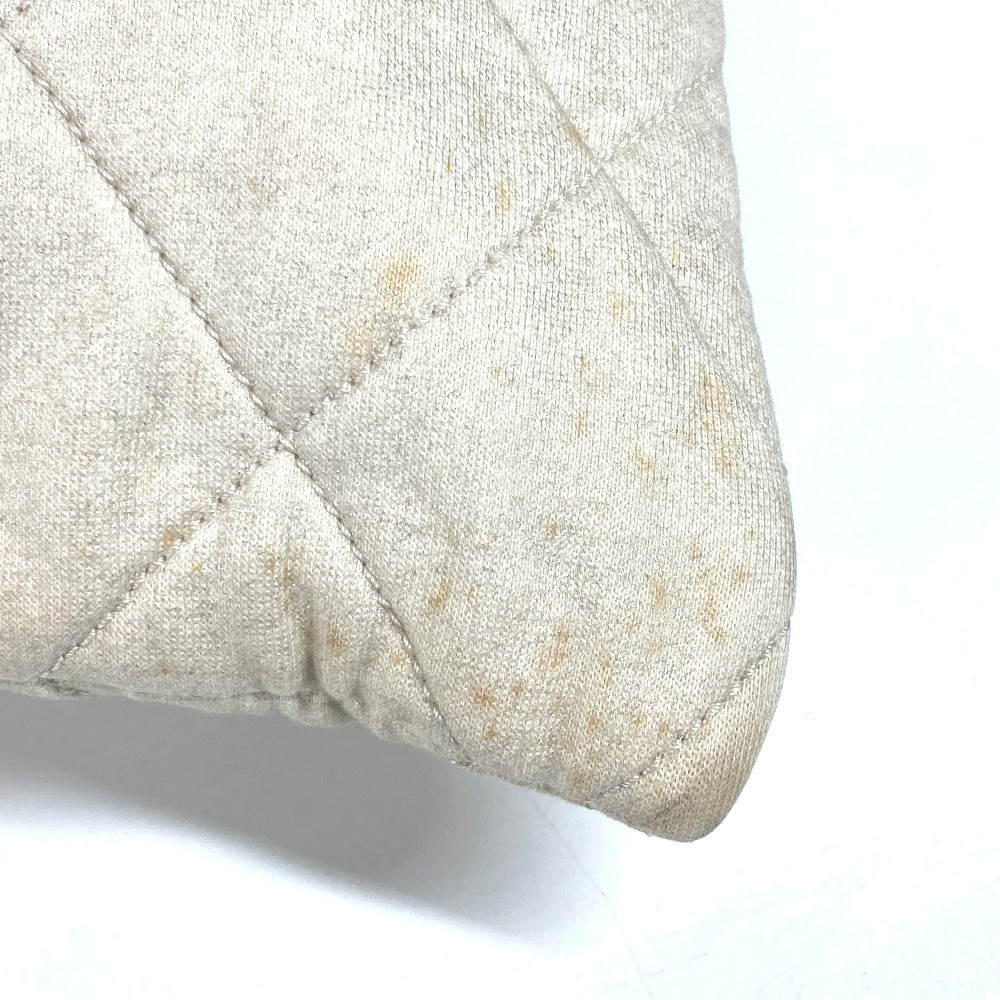 CHANEL Shoulder Bag canvas white quilting logo LA CC COCO Mark charm included Women Used