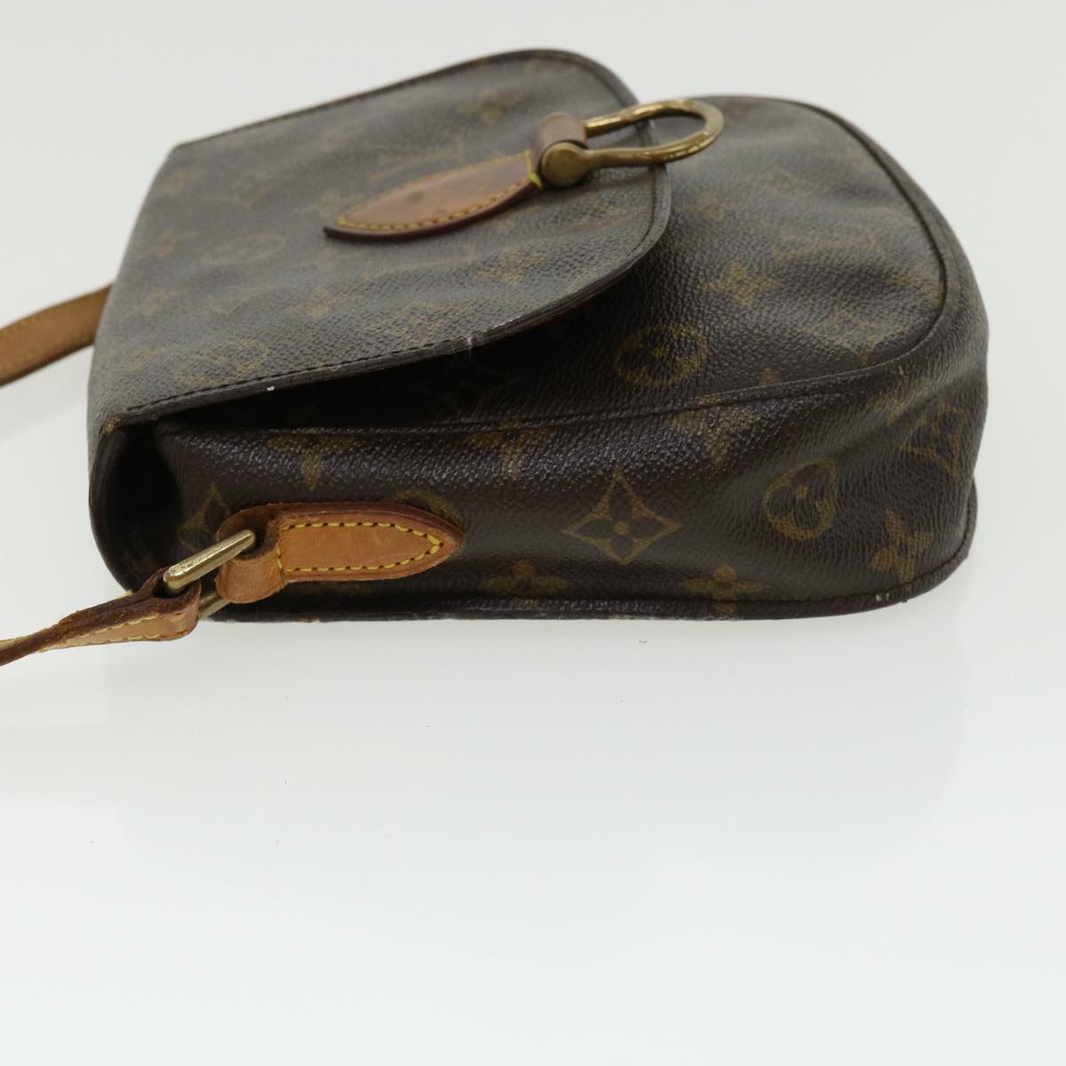 LOUIS VUITTON Monogram Saint Cloud MM Shoulder Bag M51243 LV Auth 31297