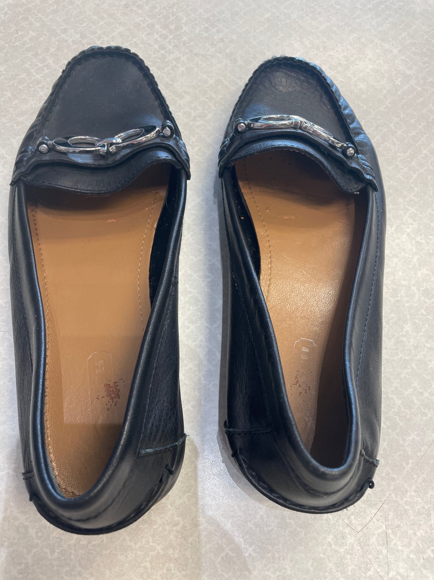 Shoes Flats By Coach In Black, Size: 7