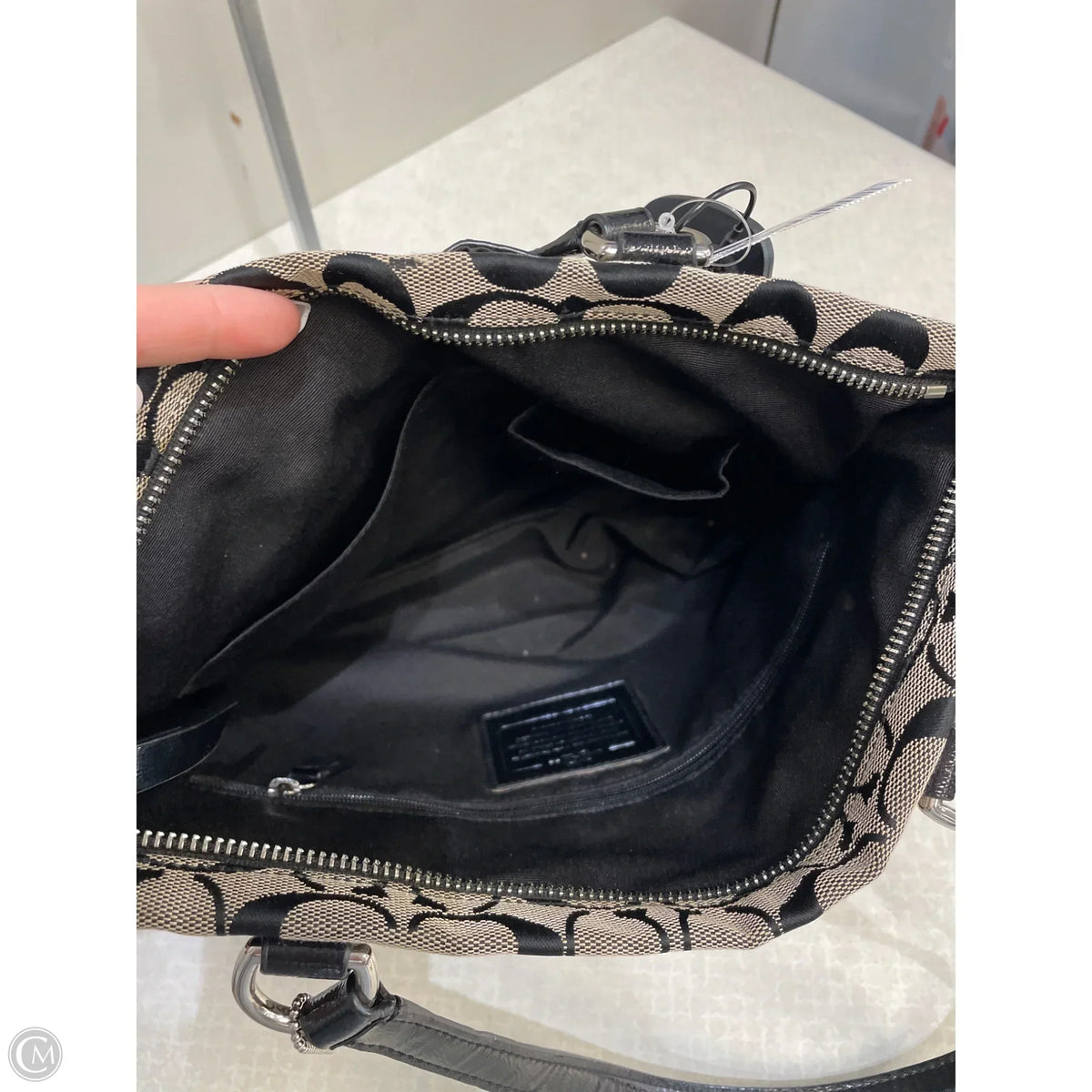 Handbag Designer By Coach, Size: Medium