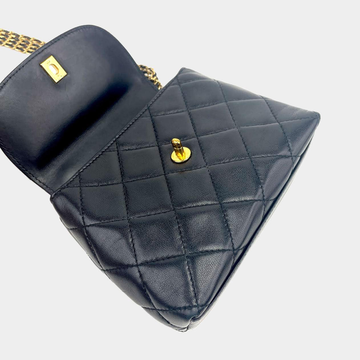 Chanel Vintage Multi-Chain Mini Flap