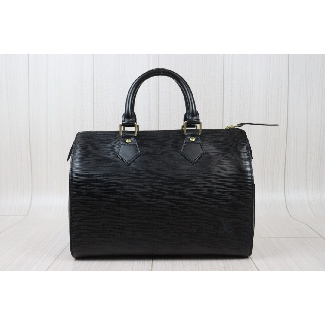 Very Good ( Rank A)｜ LV Epi Speedy 25 Hand Bag Black｜25031812