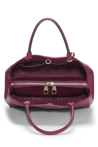 Louis Vuitton,  Purple Monogram Empreinte Montaigne MM, Purple