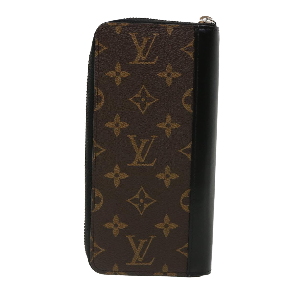 LOUIS VUITTON Monogram Macassar Portefeuille Thanon Long Wallet M63489 LV 31715A