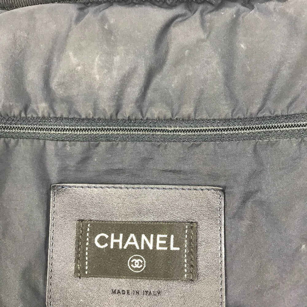 CHANEL Sling bag A57586 Nylon, Tweed Navy Shoulder Bag Coconeige Women Used