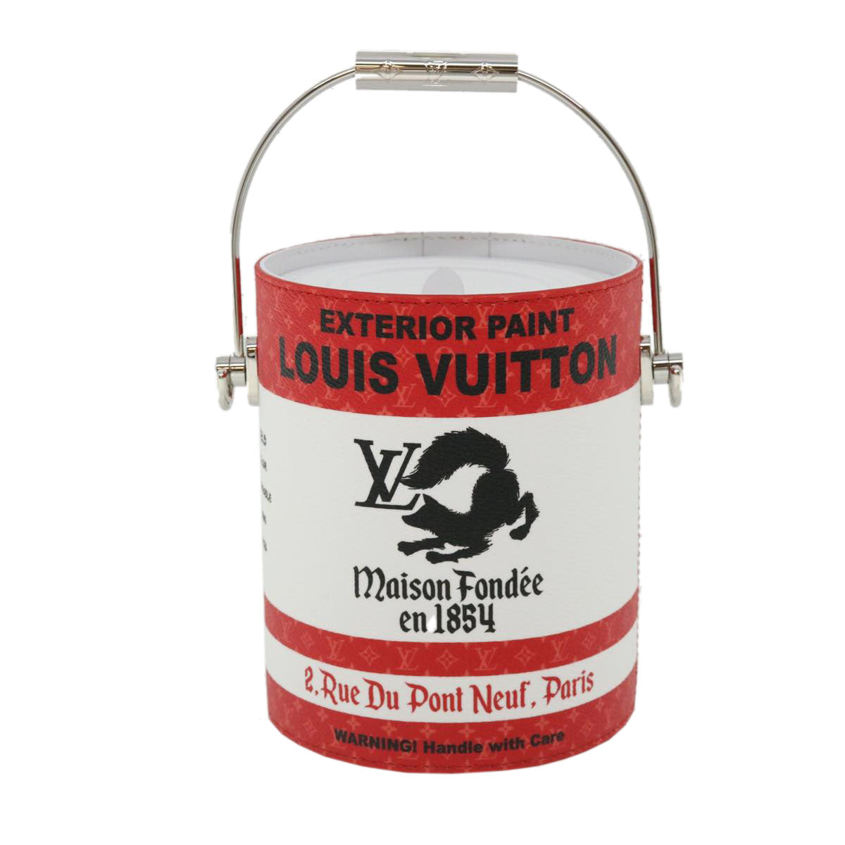 LOUIS VUITTON LV・painted can Shoulder Bag Red M81595 LV  31817A