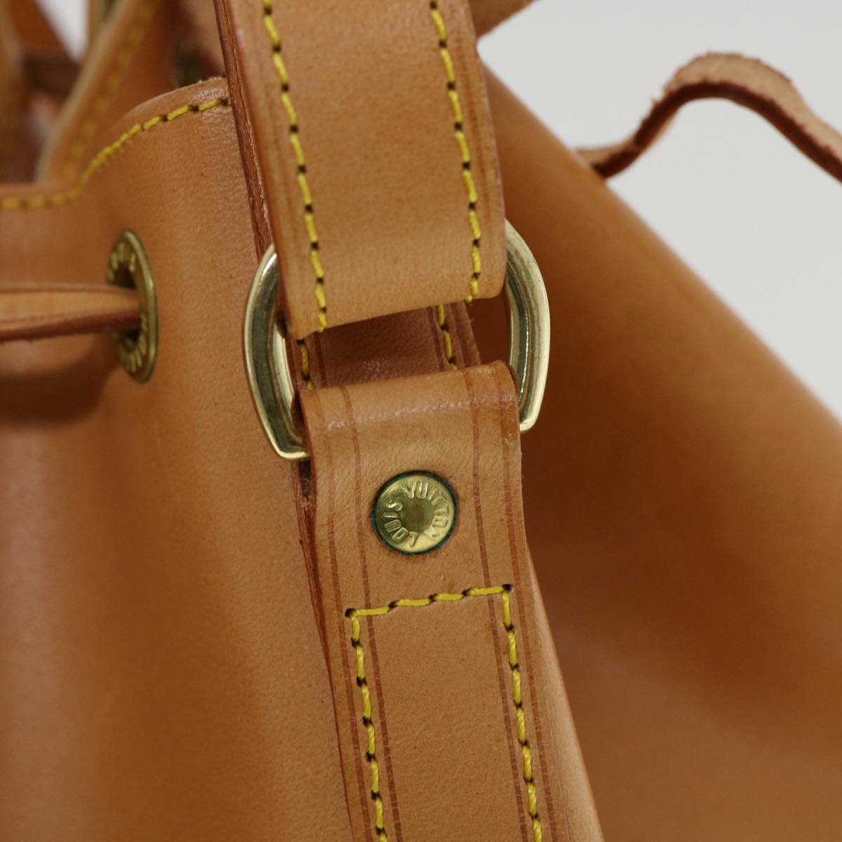 LOUIS VUITTON Nomad Leather Petit Noe Shoulder Bag Brown M85003 LV  31852A
