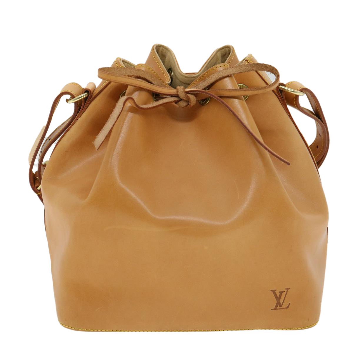 LOUIS VUITTON Nomad Leather Petit Noe Shoulder Bag Brown M85003 LV  31852A