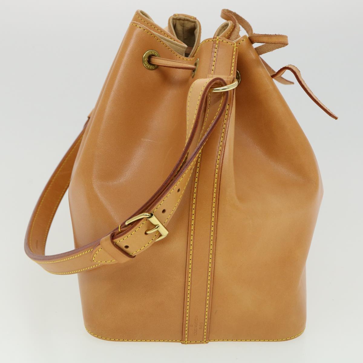 LOUIS VUITTON Nomad Leather Petit Noe Shoulder Bag Brown M85003 LV  31852A