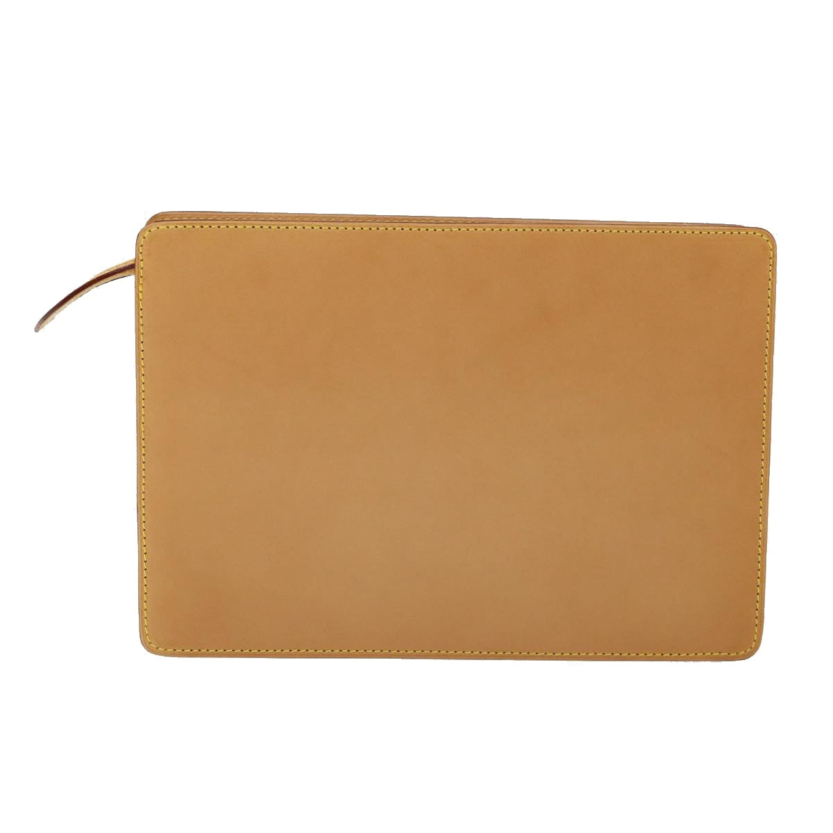 LOUIS VUITTON Pochette Homme Clutch Bag Nomad Leather SPO Brown LV Auth 31854A