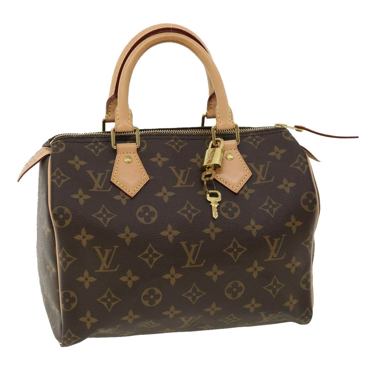 LOUIS VUITTON Monogram Speedy 25 Hand Bag M41528 LV Auth 31857A
