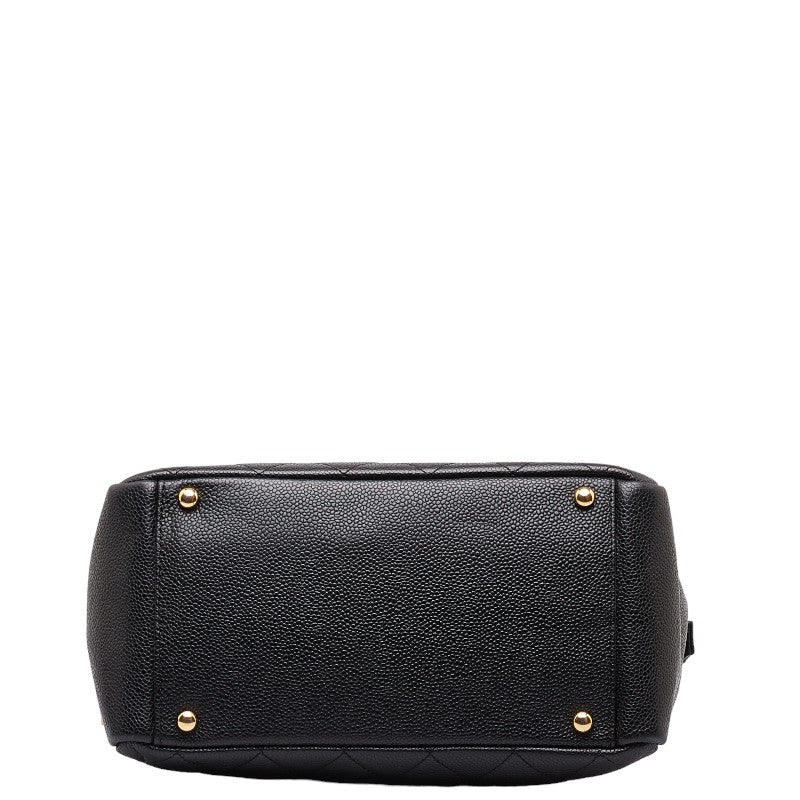 Chanel Matrases Coco Chain Tote Bag Black Caviar S  Chanel