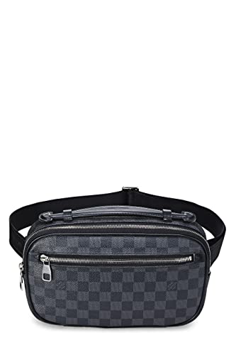 Louis Vuitton,  Damier Graphite Ambler, Black