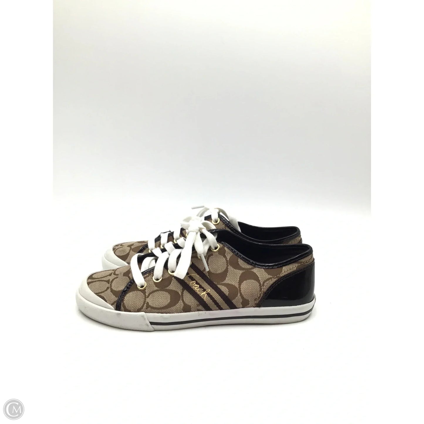 Shoes Designer By Coach In Brown, Size: 7.5