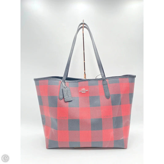 Tote Designer By Coach, Size: Large