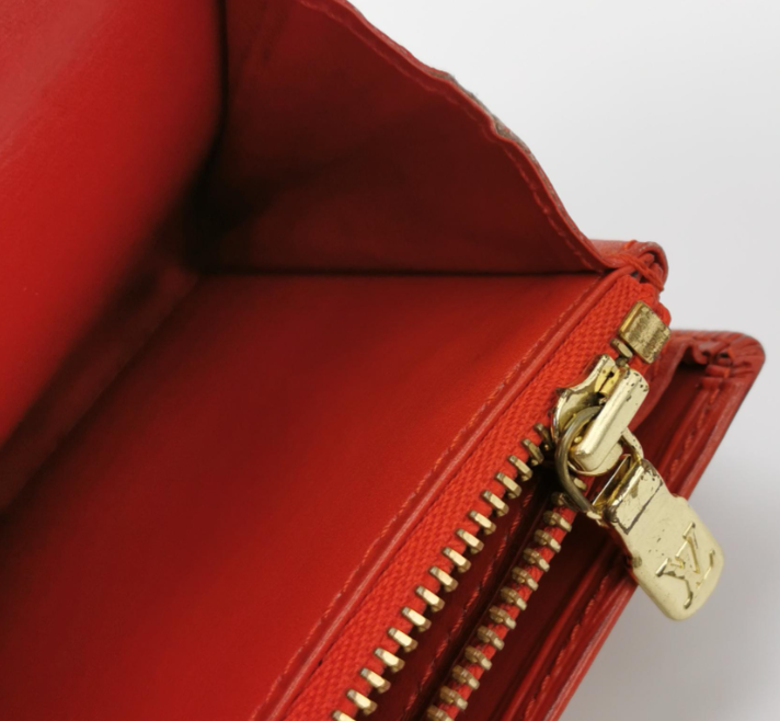 Preloved Louis Vuitton (LV)  Wallet 1995year red 24062178756620