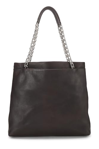 Chanel,  Brown Caviar Tuck Tote Medium, Brown