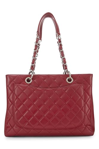 Chanel,  Red Caviar Grand Shopping Tote (GST), Red