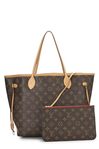 Louis Vuitton,  Red Monogram Canvas Neo Neverfull MM, Red