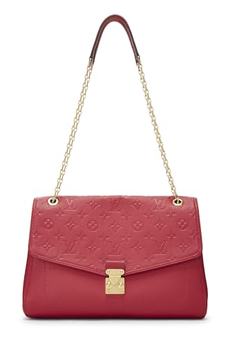 Louis Vuitton,  Orient Monogram Empreinte Saint Germain MM, Red