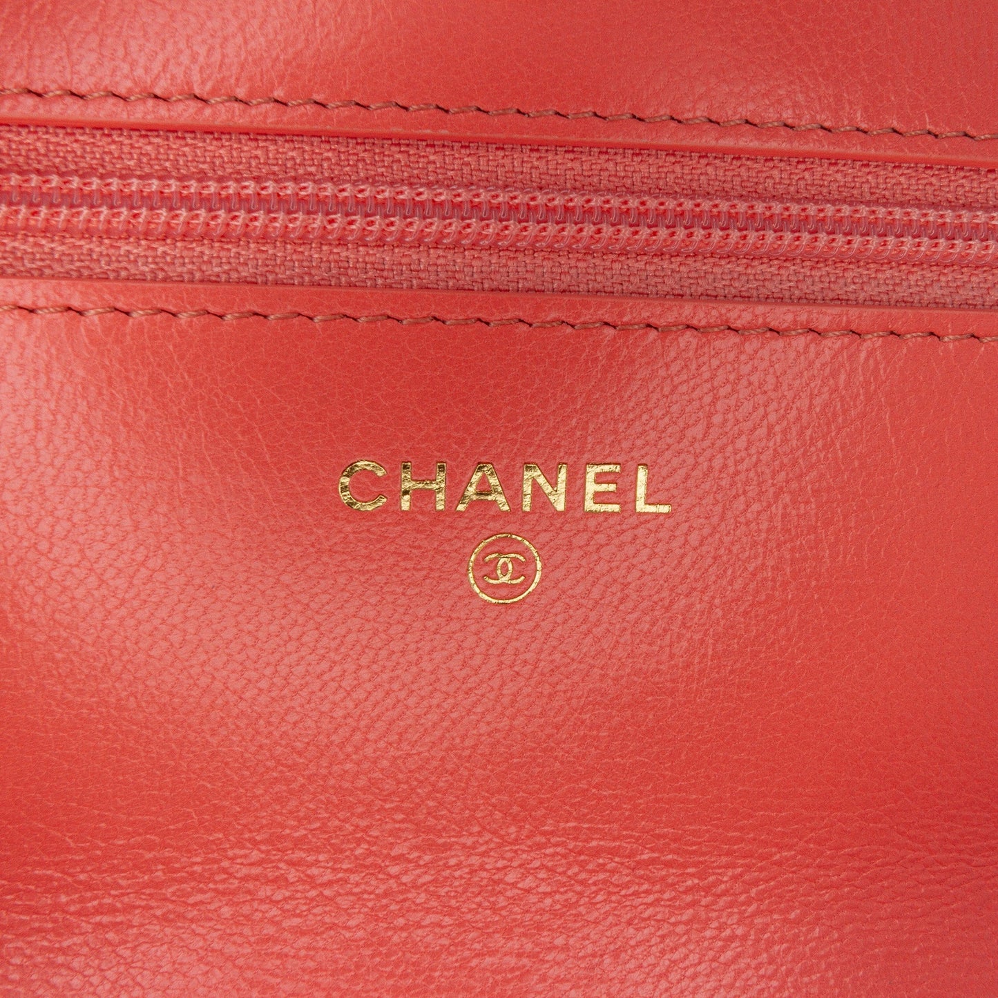 Pink Chanel Quilted Lambskin 19 Wallet on Chain Satchel
