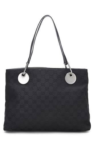 Gucci, Black GG Canvas Eclipse Tote, Black