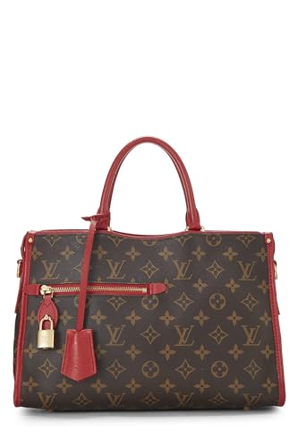 Louis Vuitton,  Red Monogram Canvas Popincourt PM NM, Red